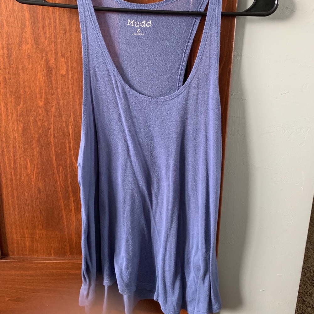 Blue tank